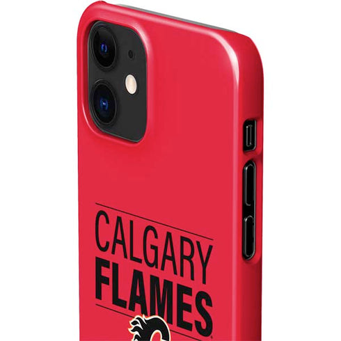 NHL Calgary Flames Lineup iPhone 12 Mini Lite Case