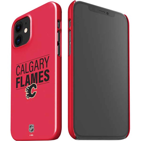NHL Calgary Flames Lineup iPhone 12 Mini Lite Case