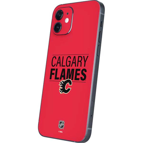 NHL Calgary Flames Lineup iPhone 12 Mini Skin