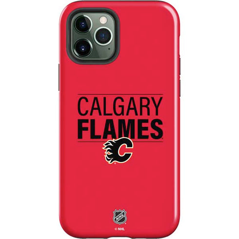 NHL Calgary Flames Lineup iPhone 12 Pro Impact Case