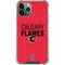 NHL Calgary Flames Lineup iPhone 12 Pro Max Clear Case