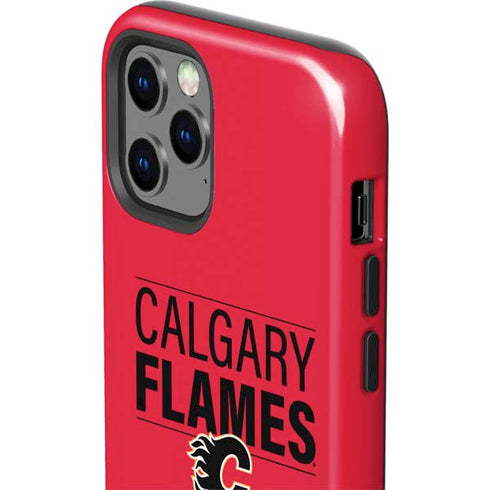 NHL Calgary Flames Lineup iPhone 12 Pro Max Impact Case