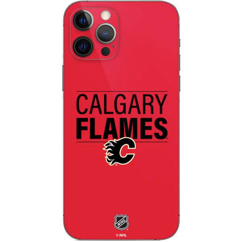 NHL Calgary Flames Lineup iPhone 12 Pro Skin