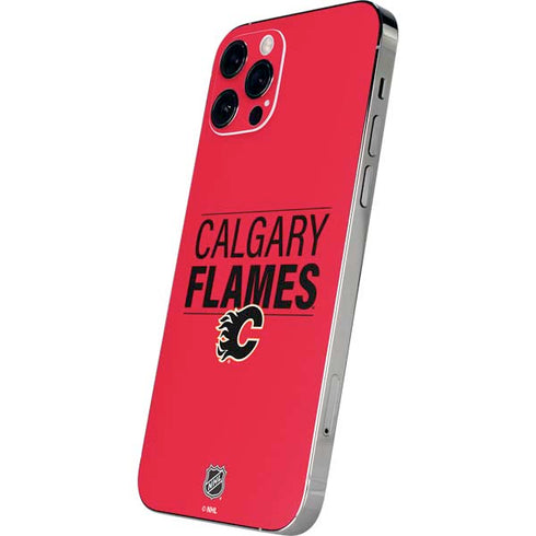 NHL Calgary Flames Lineup iPhone 12 Pro Skin