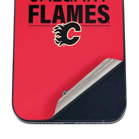 NHL Calgary Flames Lineup iPhone 12 Skin