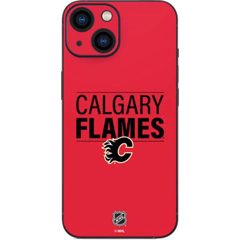 NHL Calgary Flames Lineup iPhone 13 Mini Skin