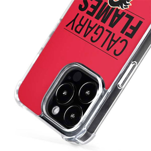NHL Calgary Flames Lineup iPhone 13 Pro MagSafe Case