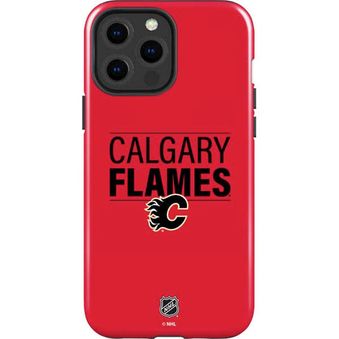 NHL Calgary Flames Lineup iPhone 13 Pro Max Impact Case