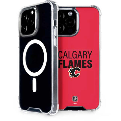 NHL Calgary Flames Lineup iPhone 13 Pro Max MagSafe Case