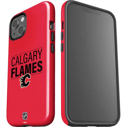NHL Calgary Flames Lineup iPhone 14 Plus Impact Case