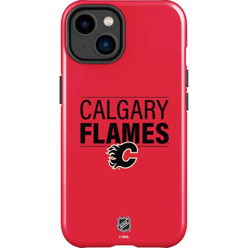 NHL Calgary Flames Lineup iPhone 14 Plus Impact Case
