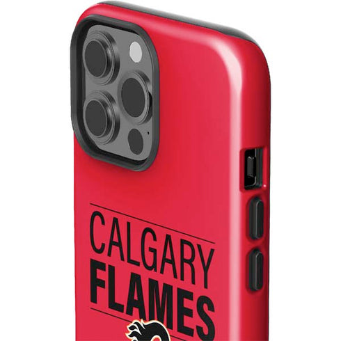 NHL Calgary Flames Lineup iPhone 15 Pro Max Impact Case
