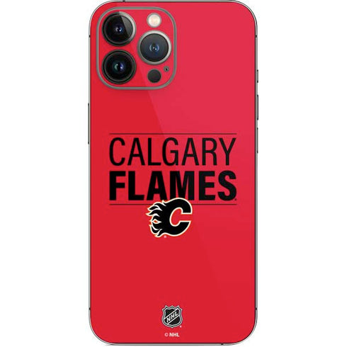 NHL Calgary Flames Lineup iPhone 14 Pro Max Skin