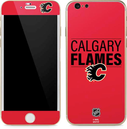 NHL Calgary Flames Lineup iPhone 6/6s Skin