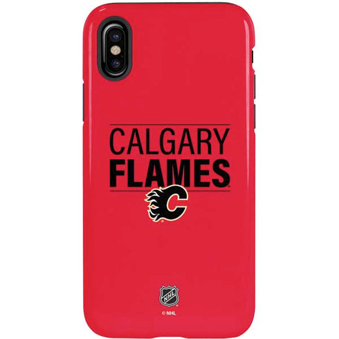 NHL Calgary Flames Lineup iPhone X Pro Case