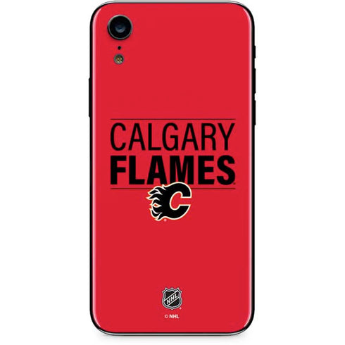 NHL Calgary Flames Lineup iPhone XR Skin