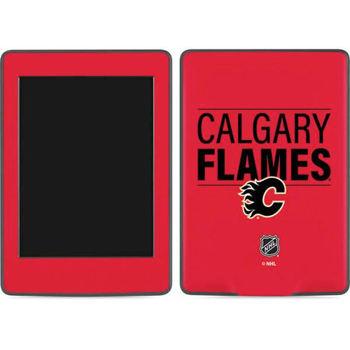 NHL Calgary Flames Lineup Amazon Kindle Skin
