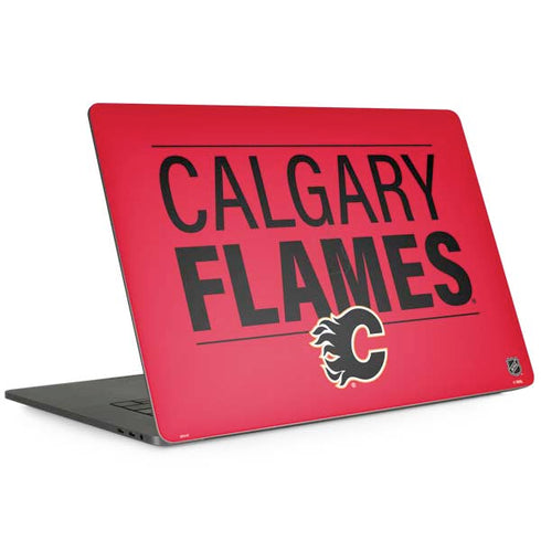 NHL Calgary Flames Lineup Apple MacBook Pro 15-inch Skin