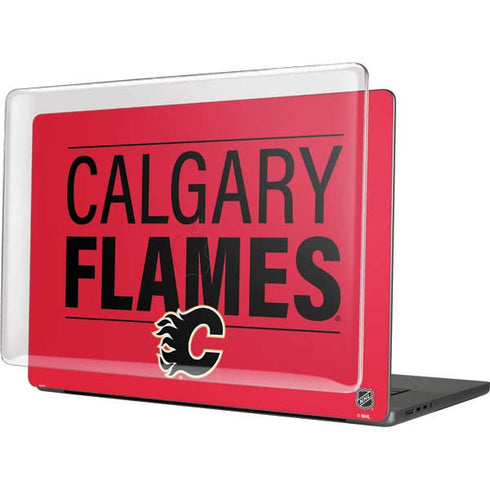 NHL Calgary Flames Lineup MacBook Pro 16in (2021-25) Case plus Skin