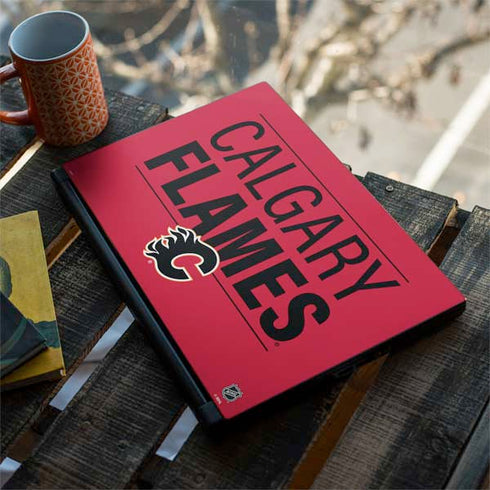 NHL Calgary Flames Lineup MSI GS65 Stealth Laptop Skin