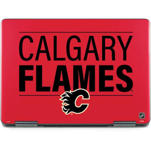 NHL Calgary Flames Lineup Notebook 9 Pro 13in (2017) Skin