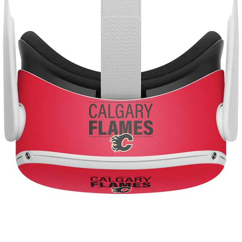 NHL Calgary Flames Lineup Oculus Quest 2 Skin