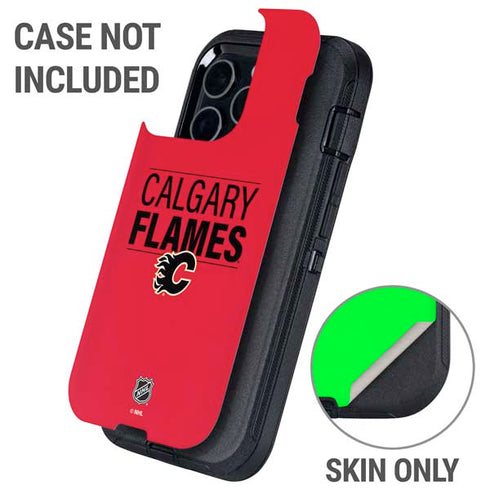 NHL Calgary Flames Lineup Otterbox Defender iPhone Skin