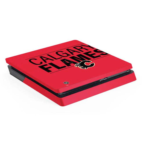 NHL Calgary Flames Lineup PS4 Slim Skin