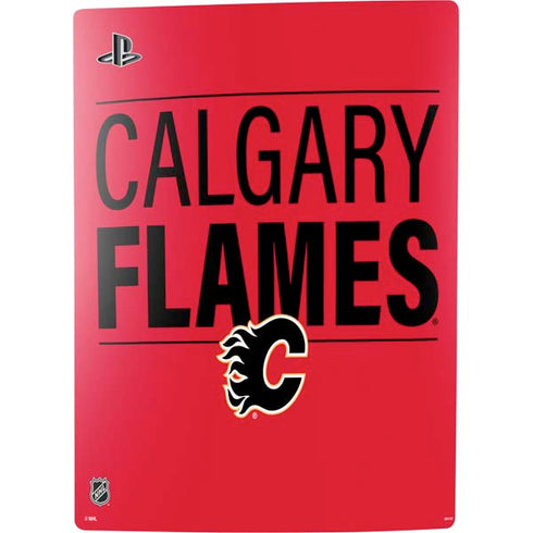 NHL Calgary Flames Lineup PS5 Bundle Skin