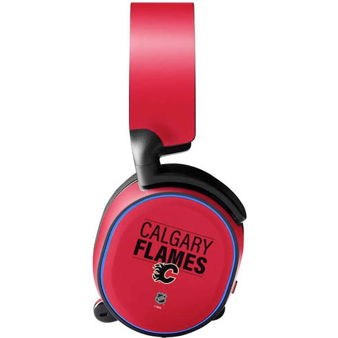 NHL Calgary Flames Lineup SteelSeries Arctis 5 Skin