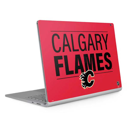 NHL Calgary Flames Lineup Surface Book 2 15in Skin