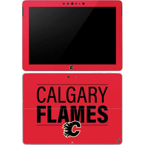 NHL Calgary Flames Lineup Surface Go Skin