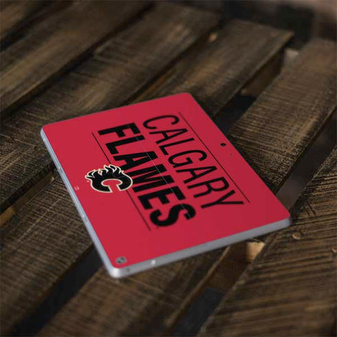NHL Calgary Flames Lineup Surface Go Skin