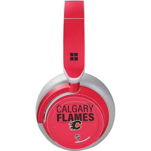 NHL Calgary Flames Lineup Surface Headphones Skin