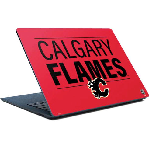 NHL Calgary Flames Lineup Surface Laptop Skin