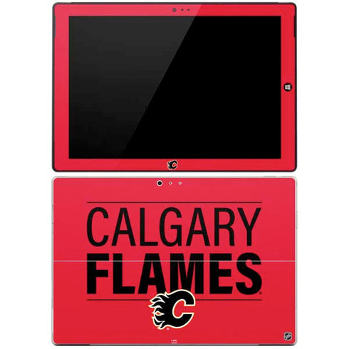 NHL Calgary Flames Lineup Surface Pro 3 Skin