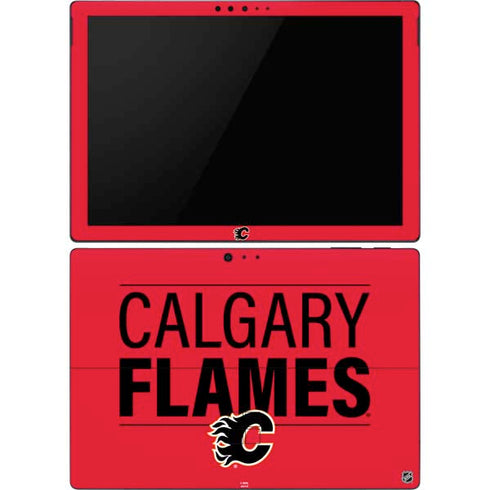 NHL Calgary Flames Lineup Surface Pro 6 Skin