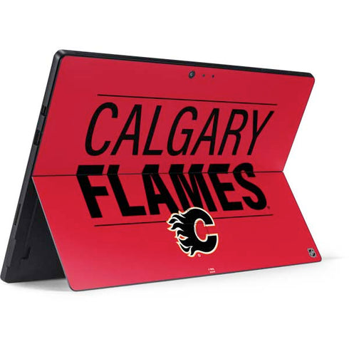 NHL Calgary Flames Lineup Surface Pro 6 Skin
