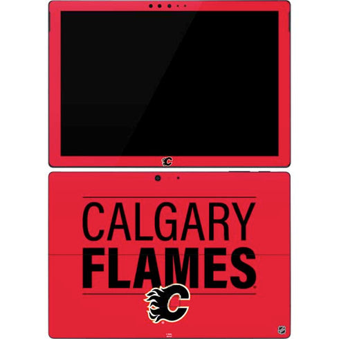 NHL Calgary Flames Lineup Surface Pro 7 Skin