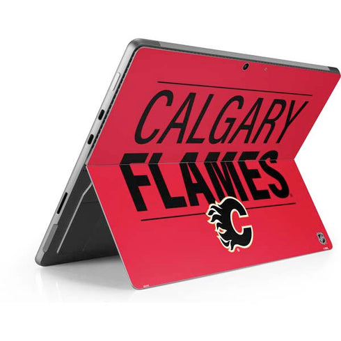 NHL Calgary Flames Lineup Surface Pro 9 Skin