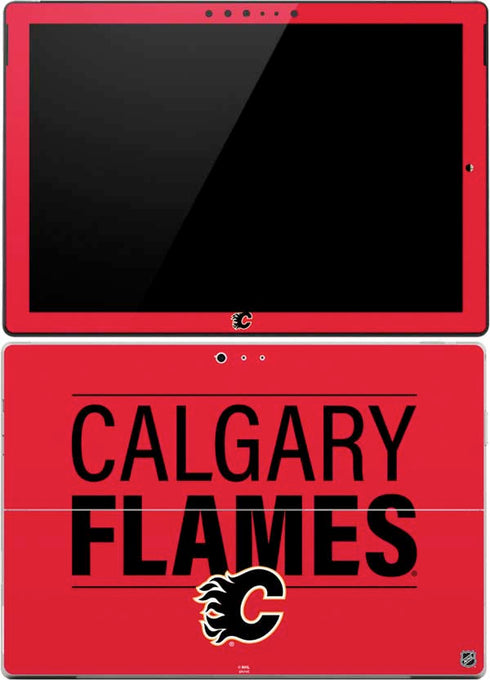 NHL Calgary Flames Lineup Surface Pro (2017) Skin