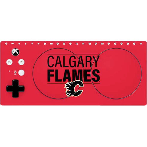 NHL Calgary Flames Lineup Xbox Adaptive Controller Skin