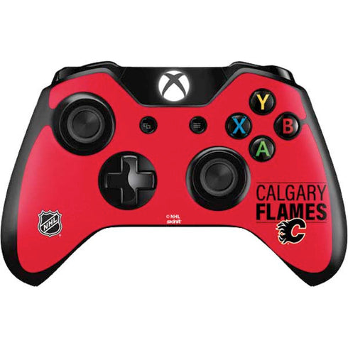 NHL Calgary Flames Lineup Xbox One Controller Skin