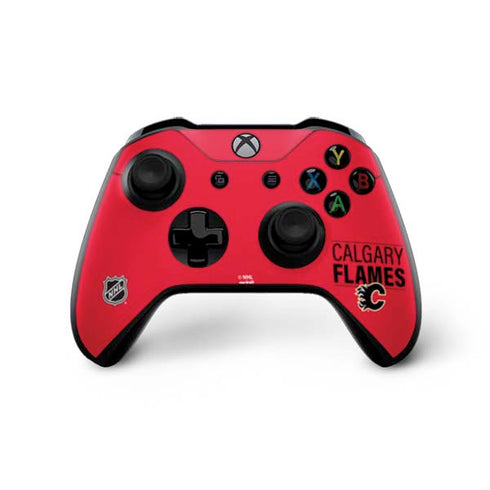 NHL Calgary Flames Lineup Xbox One X Controller Skin