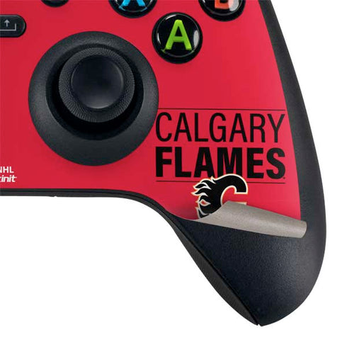 NHL Calgary Flames Lineup Xbox Series X Bundle Skin