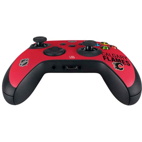NHL Calgary Flames Lineup Xbox Series X Controller Skin