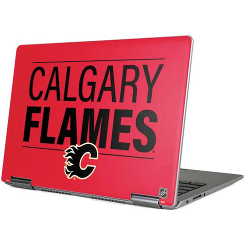 NHL Calgary Flames Lineup Yoga 710 14in Skin