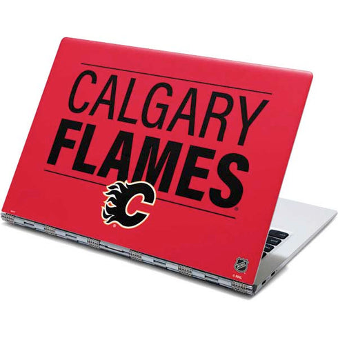 NHL Calgary Flames Lineup Yoga 910 2-in-1 14in Touch-Screen Skin
