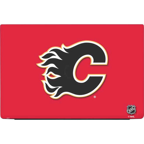 NHL Calgary Flames Solid Background Dell Vostro Skin