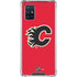 NHL Calgary Flames Solid Background Galaxy A71 5G Clear Case